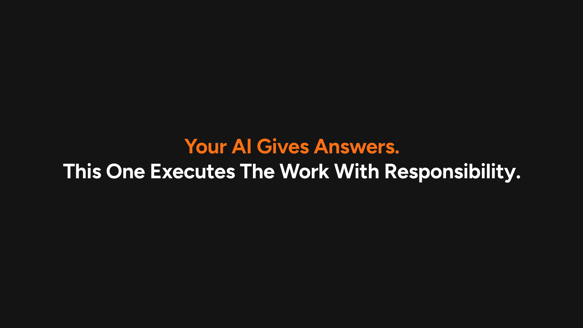 The End of "AI That Helps": Why Execution Is the Next Frontier